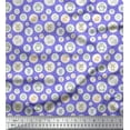 thumbnail image 1 of Soimoi Rayon Fabric Star & Cute Animals Kids Print Fabric by Yard 56 Inch Wide, 1 of 3