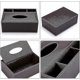 thumbnail image 3 of Pu Leather Household Office Rectangular Tissue Box With Remote Control Storage Organizer Box - Elegant And Stylish Home Napkin Holder Desktop Tissue P, 3 of 5
