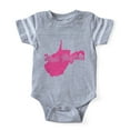 thumbnail image 1 of CafePress - W Virginia - Cute Infant Baby Football Bodysuit, 1 of 1