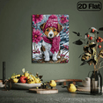 thumbnail image 4 of 500 pieces of vertical paper jigsaw puzzle - Dog in a Hat, with dimensions of 15 x 20.5 inches., 4 of 10