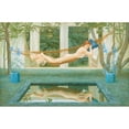 thumbnail image 3 of Henry James Holiday 14x11 Black Modern Framed Museum Art Print Titled - Sara, Beautiful of Indolence, 3 of 5