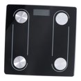 thumbnail image 4 of EXHUMKY Balance de Précision Balance de Graisse Corporelle Design Forme Simple Verre Noir Lot de 1, 4 of 6