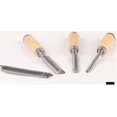 thumbnail image 3 of 6,12,18,24mm Semicircular Chisel Carving Set Wood Gouge Chisel Woodworking Tool (blade Size : 4pcs, Blade Type : Half Round Chisel) (half Round Chisel, 3 of 4