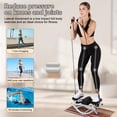 thumbnail image 7 of Rock Stepper, Rock Stepper Side to Side, Low-Shock Lateral Rocking Fitness Stepper, Workout Exercise Equipment with LCD Monitor and Resistance Bands for Legs, Glutes, Abs, 7 of 7