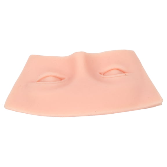 Tablero facial de maquillaje de silicona, Tablero facial de maquillaje 3D para rostro de maquillaje de silicona Tablero facial de práctica de maquillaje Rendimiento confiable