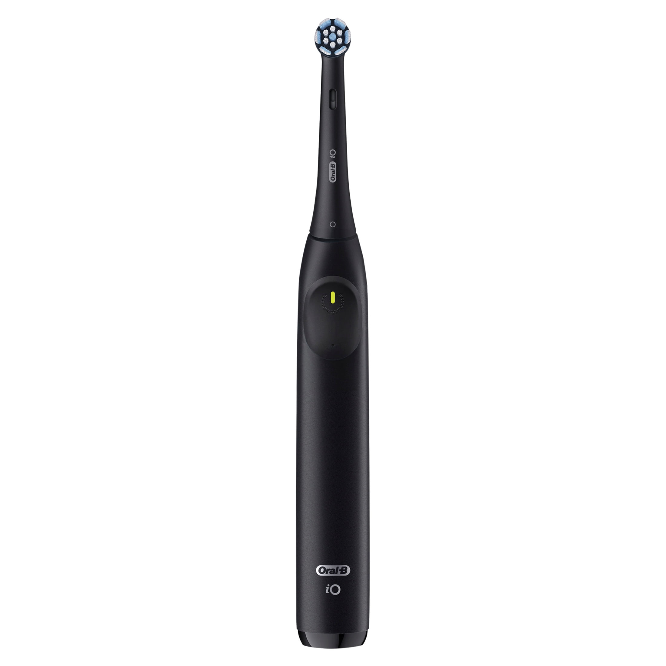 Oral-B Toothbrush, iO Series 2 Rechargeable Electric Toothbrush for Adults & Kids 3+, Night Black, 1 Gentle Care Brush Head