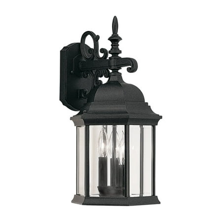 Designers Fountain Outdoor 2981-BK Devonshire Wall Lantern