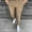 Khaki, variant on WIZUTIZ Sweatpants for Men, Men Casual Fashion Button Zipper Closure Plaid Casual Pencil Pants Trousers