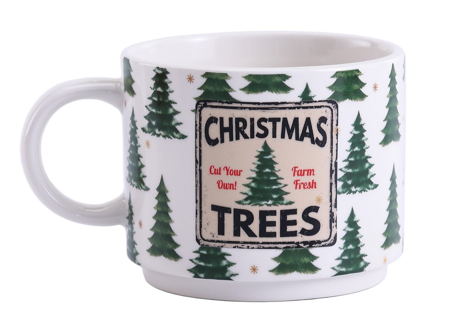 Holiday Time Stacking Mug Set