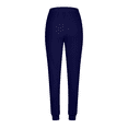 thumbnail image 3 of Womens Sweatpants Comfy Stretch Waistband Pants Elastic Bottom Straight Leg Sweatpants with Pockets for Women Daily Outfits, 3 of 6