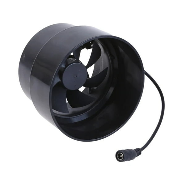 Powerful 12V Ventilation Exhaust Fan 110Mm-100Mm For Home Low Noise Duct Fan For Home Improvement Accessory
