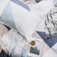 thumbnail image 2 of Twin Duvet Cover Set - 2 Pcs Twin Soft Triangle Duvet Cover Set Aztec Comforter Cover Geometric Bedding Set Modern Style, Oeko-TEX Certificated (No Co, 2 of 2