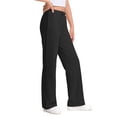 thumbnail image 2 of UACY Girls Wide Leg Sweatpants Baggy Elastic Waist Drawstring Pants Oversized Lightweight Athletic Pants with Pockets, 2 of 9