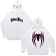 thumbnail image 1 of Sudadera con capucha deportiva oscura para hombre y mujer Sudadera con capucha con cremallera y estampado de araña de gran tamaño de pareja gótica Harajuku, 1 of 6