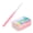 Pink, variant on Yajisi 60pcs / Box Orthodontic Interdental Brush Tooth Cleaning Tool Dental Teeth Cleaner Toothpick Yellow, Periodontal Care Plaque Remover Portable Nylon Brushes, 3.54 in / 9 cm