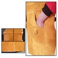 thumbnail image 3 of Coofit Garden Apron Adjustable Long Heatproof Leather Work Apron Utility Apron, 3 of 10