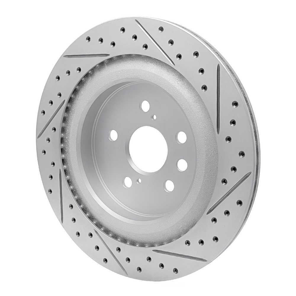 Dynamic Friction Company 830-75065L DFC Geoperformance Rotor - Drilled & Slotted