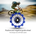 thumbnail image 3 of Derailleur  Wheel Derailleur Pulley Aluminum Alloy Ramic Meijun Ramic Bearing Aluminum Alloy Bicycle Bike Rear Derailleur Pulley Guide Wheel Golden, 3 of 7