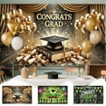 thumbnail image 1 of Telón de Fondo para Graduación, Pancarta de Poliéster Vibrante, Diseño Resistente a Las Arrugas, Tamaño Versátil de 180 X 110 Cm, Decoración para Eventos, Sesiones de Fotos y Manteles, Celebración de, 1 of 6