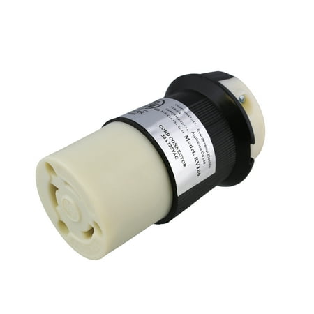 30a 125v Locking Connector - Dumble | L5-30R Connector 30A 125V 30 Amp Locking Power Cord Locking Inlet Plug