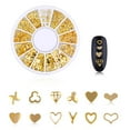 thumbnail image 4 of Manicure Decorations Moon Stars Rivet Japanese Hollowed-Out Alloy Nail Decorative Rivet, 4 of 7