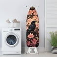 thumbnail image 3 of Kuiaobaty Non-Slip Ironing Board Cover with Elastic Edge Protective Scorch Polyster Ironing Board Replacement Cover Home Decoration, Crow Butterfly Chinese Cherry Blossom Pattern, 3 of 5