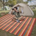 thumbnail image 2 of Alfombra de exterior PureCozy, 150 x 240 cm, impermeable, reversible, con rayas, 2 of 7