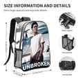 thumbnail image 2 of UnBroken Pattern Transparent Backpack Lightweight And fashionable Showcasing Personality And Leading The Trend, 2 of 6