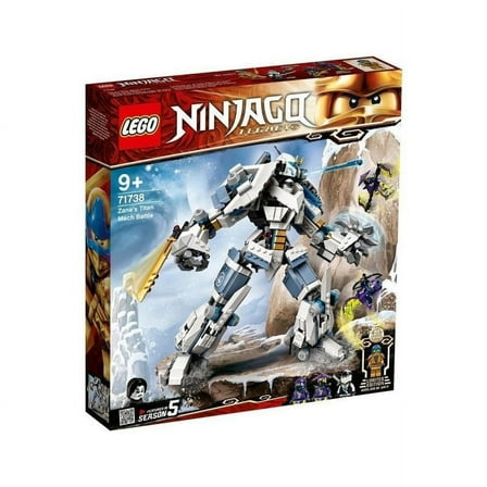 Lego Ninjago Legacy Zane's Titan Machine Battle Interlocking Block Building Sets