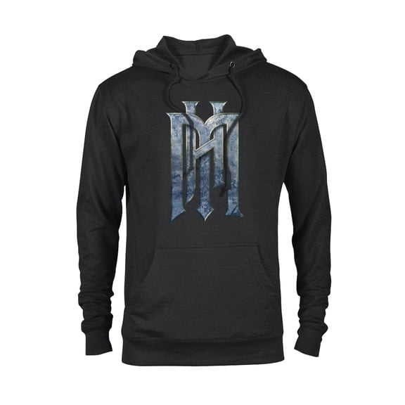 Disney Haunted Mansion Official Live-Action Movie H.M. Logo - Pullover Hoodie for Adults - Customized-Black