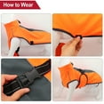 thumbnail image 3 of Dog Coats for Large Dogs Winter Waterproof Boxer Clothes Warm Fleece Vest Jacket, 3 of 6