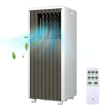 KATIDAP 8000 BTU Portable Air Conditioner,3-in-1 AC Unit with Fan & Dehumidifier Mode,Quiet AC Unit with Sleep Mode,LED Display, Remote Control,Cool Rooms up to 350 Sq.Ft