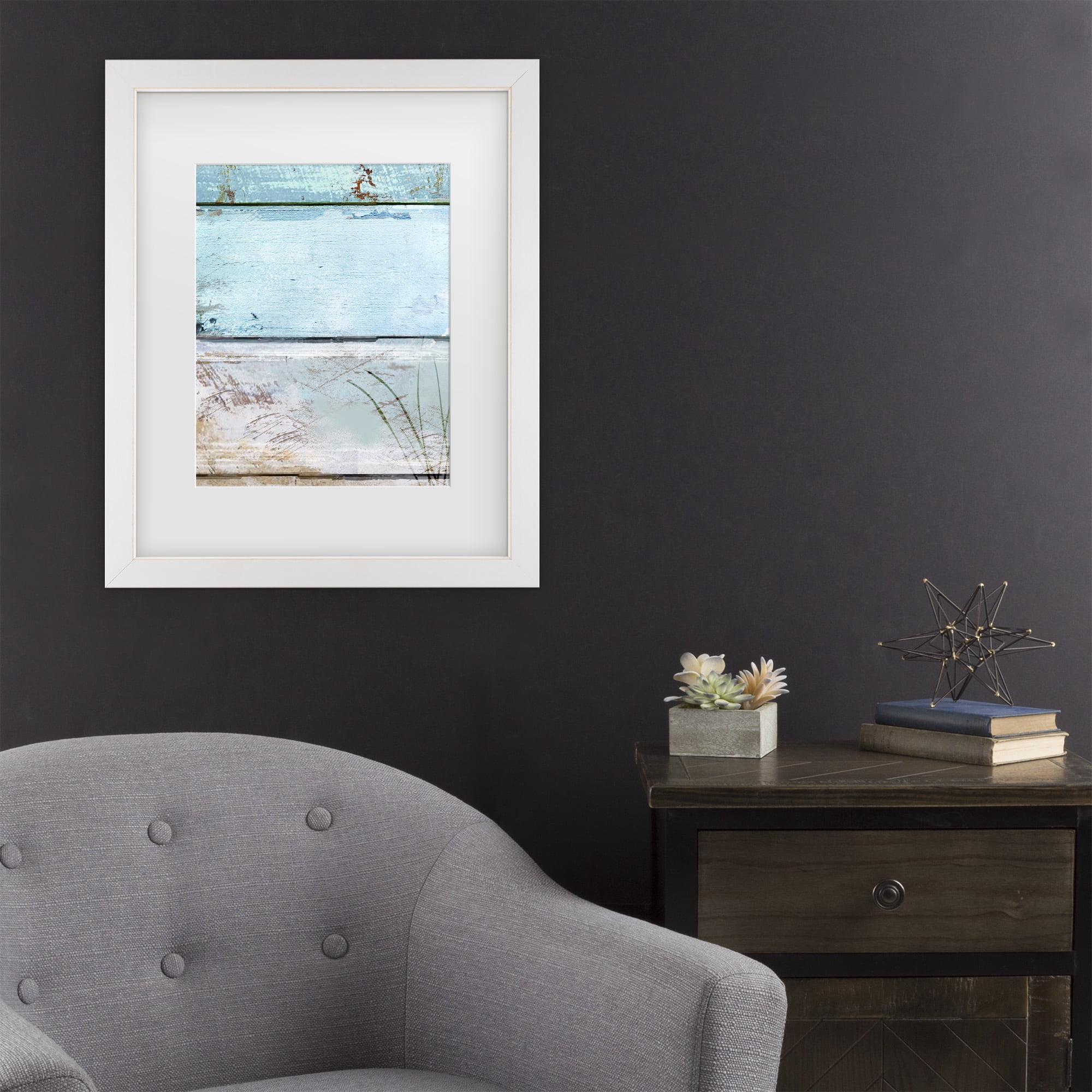 Trademark Fine Art 'Beach Moonrise I' Canvas Art by Color Bakery