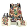thumbnail image 1 of Minecraft Backpack Set for Students with Double Layer Pencil Case and Lunch Bag, 24 Styles, Waterproof School Supplies, 1 of 4
