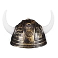 thumbnail image 1 of Sombrero con cuernos, sombrero de samurái, disfraz de caballero nórdico, sombrero de caballero romano antiguo envejecido Medieval, sombrero de pirata Estilo A, 1 of 8