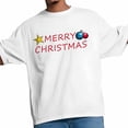 thumbnail image 3 of Camisetas informales de manga corta con estampado navideño para hombre, 3 of 8