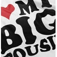 thumbnail image 5 of I Love My Big Cousin Cute Family Toddler Boy Girl T Shirt Infant Toddler Brisco Brands 12M, 5 of 6