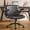 Black, variant on Ktaxon PU Office Desk Chair , Flip-Top Armrest Task Chair on Metal Star Base, Adjustable Height & Quiet Casters for Study Light Brown