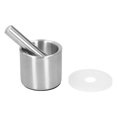thumbnail image 4 of Mortar And Pestle Sets, Non-Slip Pill Crusher, Thickened Sturdy Condiments For Garlic Spice Nuts, 4 of 8