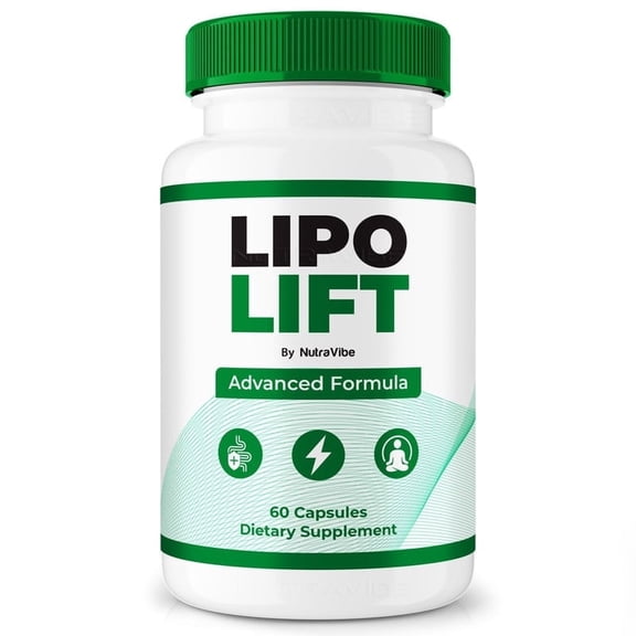 Lipo Lift – Natural Daily Pill Formula Designed to Align with Fitness Goals, Support an Active Lifestyle & Body Balance | Just 2 Easy-to-Swallow Pills Daily (60 Capsules)