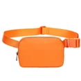 thumbnail image 1 of Bolso de pecho impermeable para deportes al aire libre, para correr, para teléfono móvil, bandolera para hombre y mujer, color naranja, 1 of 5