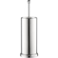 thumbnail image 2 of Home-it Toilet Bowl Brush and Holder Set - Chrome Tall Toilet Bowl Cleaner Brush with Lid, Great Bathroom Toilet Scrubber Brush$$Home Decor, Kitchen, & Other, 2 of 7