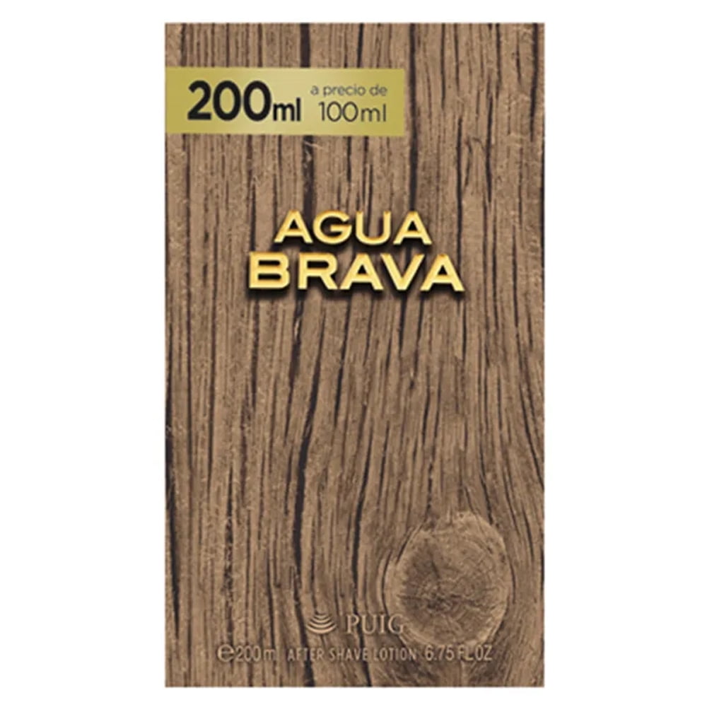 Antonio Puig Agua Brava Eau de Cologne Pour for Men, 6.8 oz