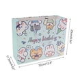 thumbnail image 3 of Unique Bargains Cartoon Animal Gift Bags 2Pcs Blue, 3 of 5