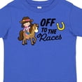 thumbnail image 4 of Inktastic Off to the Races with Cowgirl on Horse Girls Toddler T-Shirt, 4 of 5