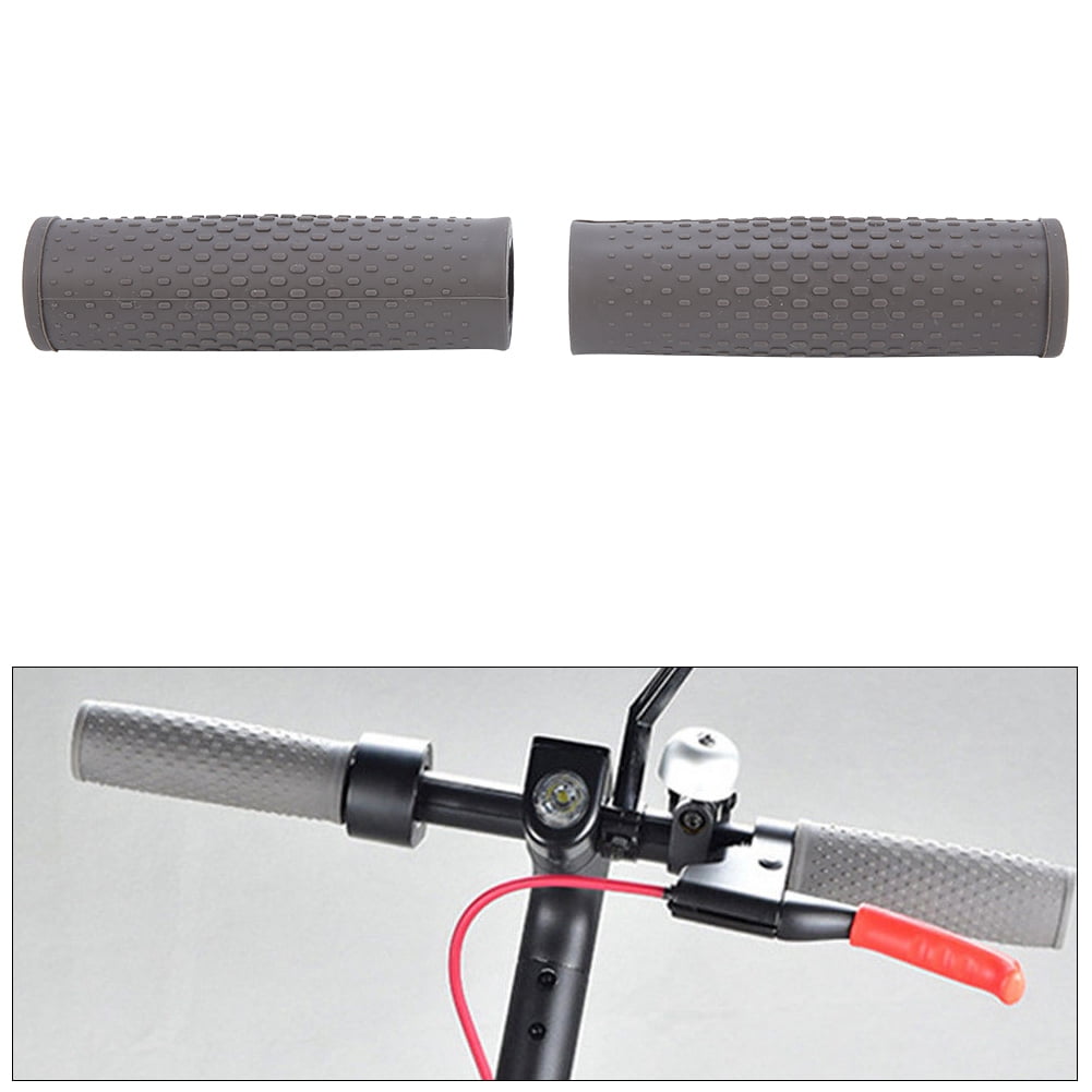 TOPINCN 1 Pair Antislip Rubber Handlebar Grip Set for Xiaomi Mijia M365 Electric Scooter