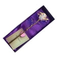 thumbnail image 3 of Preserved Rose Jewelry Box Gold Foil Flower Design Creative Pretty Birthday Gift 1Pack, 3 of 3