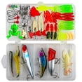 thumbnail image 2 of Kit Señuelos Pesca Juego Cebos Blandos Y Duros Accesorios Carpa (), 2 of 5