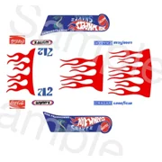 1:64 WATER-SLIDE DECALS FOR HOT WHEELS SNAKE 2, SLOT CAR