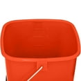 thumbnail image 5 of Alpine Industries Cleaning Pail, Plastic Bucket, Multi-lingual, 6 Qt., Red, 5 of 8